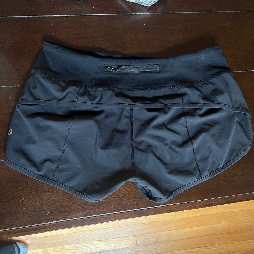 Black Speed Up Low-Rise Lined Short 2.5"